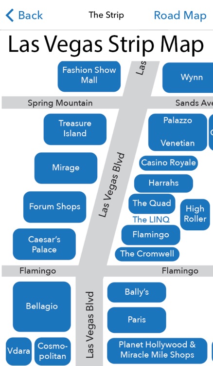 Las Vegas Hotel & Casino Property Maps