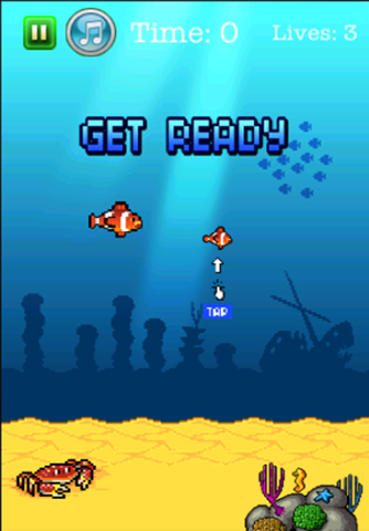 Splashy Flappy Fish Game screenshot 2