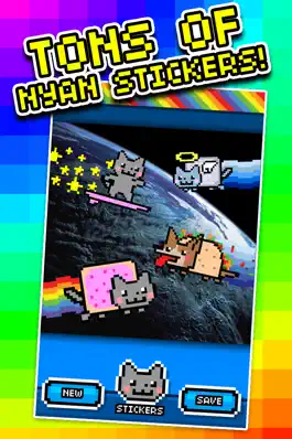 Game screenshot NyanCam - Nyan Cat Sticker Photobooth! hack