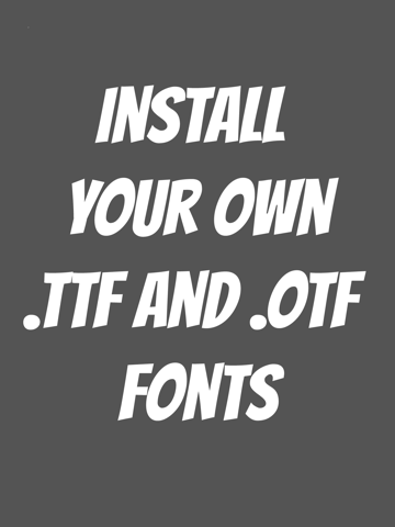 Screenshot #6 pour Install New Fonts