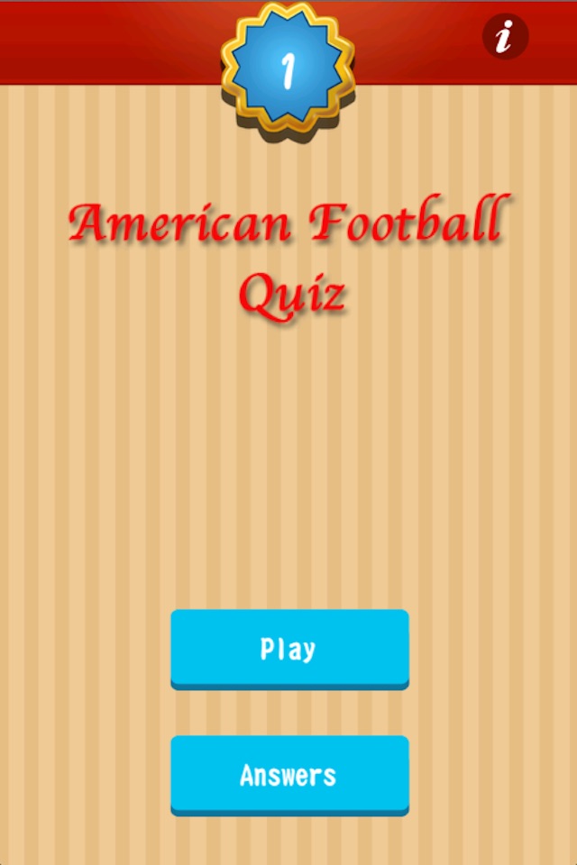 American Football Quiz-Guess sports's super star screenshot 3