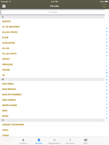 Screenshot #6 pour Hadis Fihristi