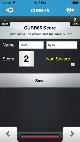 Game screenshot CURB 65 hack