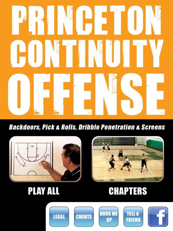 Princeton Continuity Offense: Using Backdoor Plays - With Coach Jamie Angeli - Full Court Basketball Training Instruction - XL