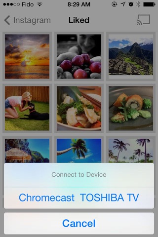 InstantCast For Instagram Free - Show Instagram photos on TV with music via Chromecast screenshot 3