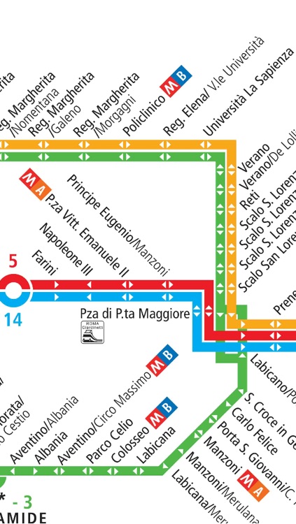 Rome Map offline - Your ultimate Italy Roma Pocket Travel Guide with offline ATAC Rome Metro Map, Rome Bus Routes Map, Trenitalia, Rome Maps,Rome Street maps