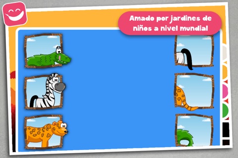 Teach me wild animals safari cartoon screenshot 4