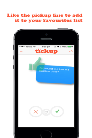 Tickups for Tinder - Pickup Lines screenshot 2