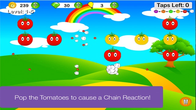 Tomato Pop! The Chain Reaction Game