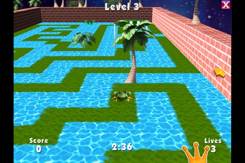 3D Frog Frenzy Free screenshot 2