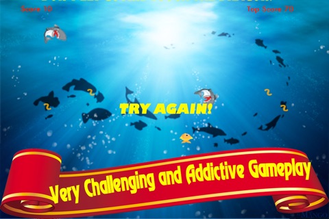 Big Fish Small Fish PRO - Move fast to avoid Hungry Sharks and Blue Monsters screenshot 3