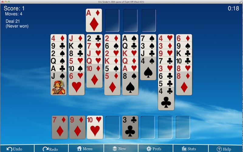 eric's all-in-1 solitaire iphone screenshot 1