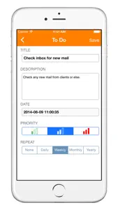 To-Do : Organize Your Work and Schedule screenshot #3 for iPhone