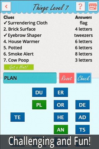 Just Seven Words 2 - More Challenges for Word Game Experts screenshot 4