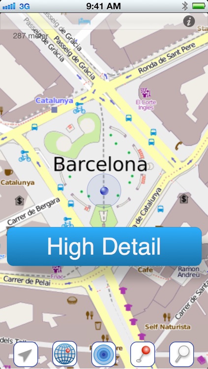 Barcelona Offline Citymap