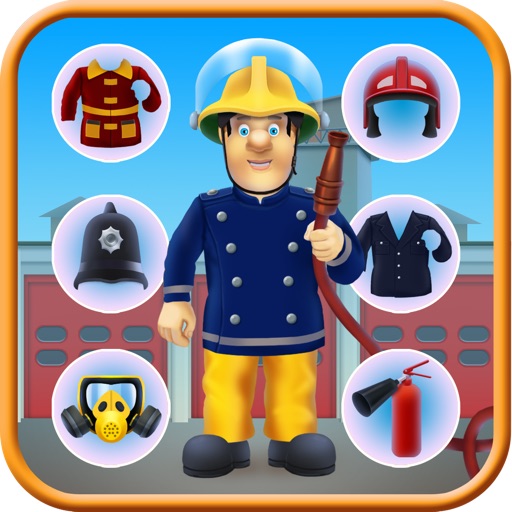 Fun Policeman / Fireman Dressing up PRO game - KIDS SAFE APP NO ADVERTS