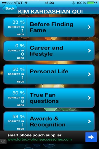 Celebrity Fan Quiz - Kim Kardshian edition screenshot 2