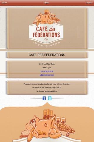 Café Des Fédérations screenshot 2