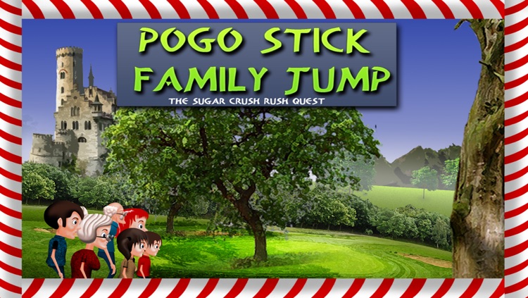 Pogo Stick Family Jump : The sugar crush rush quest - Free Edition