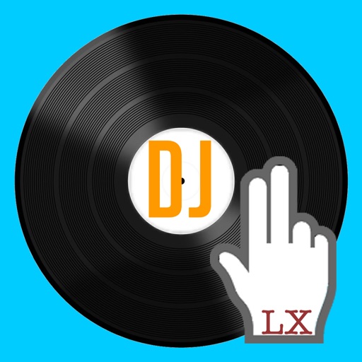 DJ Scratcher Tap Clicker Record Scratch Game LX Icon