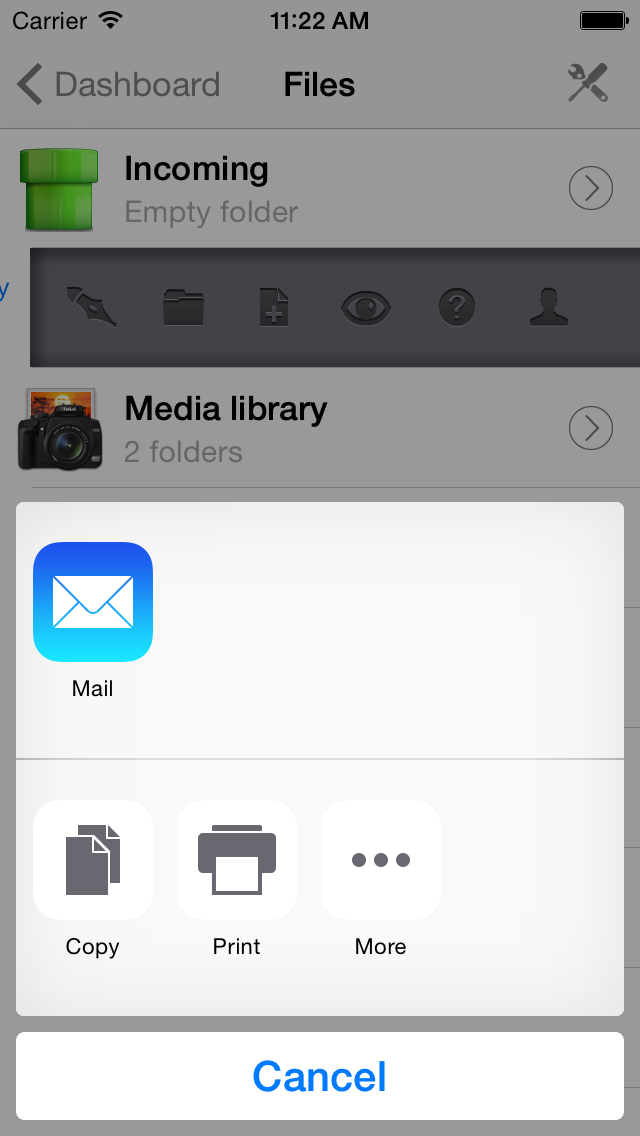 Screenshot #2 pour Dukto
