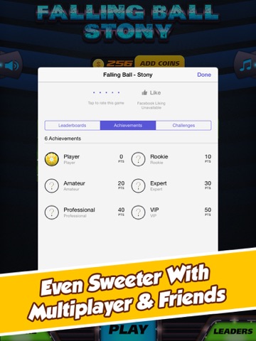 Falling Ball - Stony edition iPad screenshot