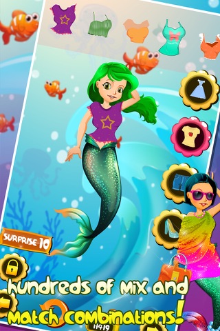 Fairy Mermaid Dress Up - Undersea Palace Make Over Salon screenshot 3