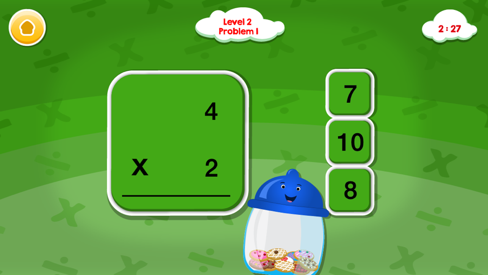#5. Smart Cookie Math Multiplication & Division Game! (iOS) Podle: Molly Lynch
