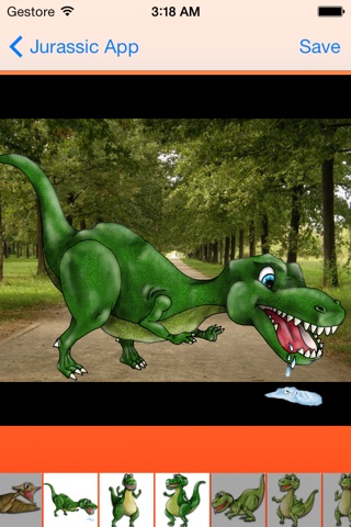 Jurassic App screenshot 2