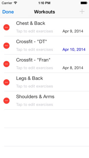WorkoutDiary(圖2)-速報App