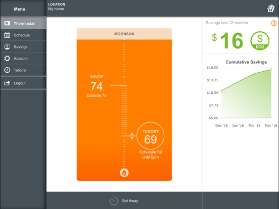 Screenshot #4 pour Smart Thermostat by NV Energy