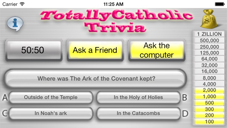 Totally Catholic Trivia, Full Version