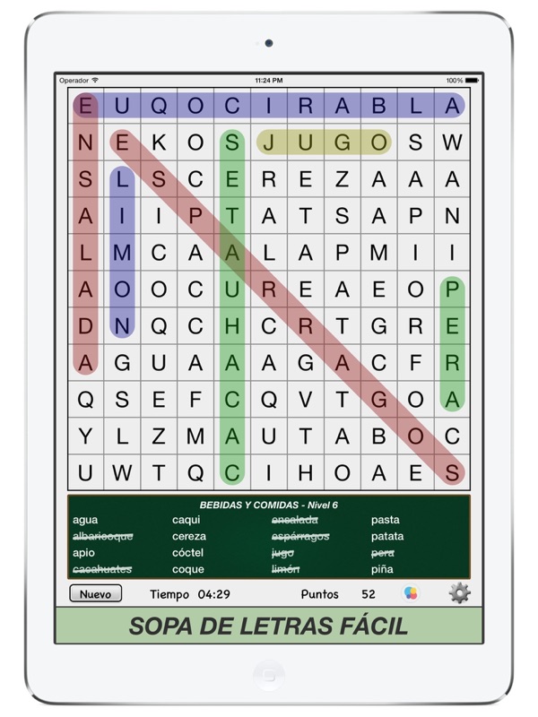 Sopa de Letras Fácil screenshot 4