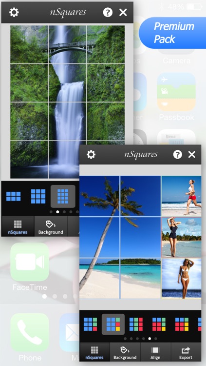 nSquares - Post photos in Square, Banner or Photo Grid Format on Instagram screenshot-4