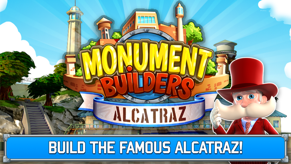 #1. Monument Builders : Alcatraz FREE (iOS) โดย: Microids