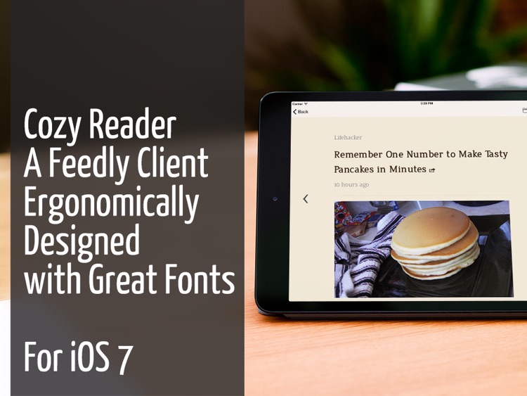 Cozy for Feedly 2 - an RSS Reader Client with Good Fonts