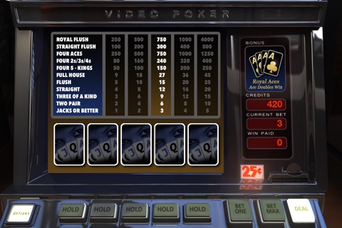Video Poker - Royal Aces - screenshot 4