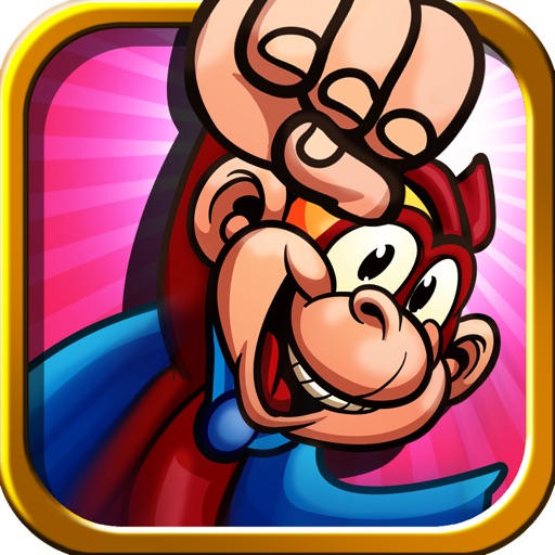 Amazing Super Monkey - Jumping Game Free icon