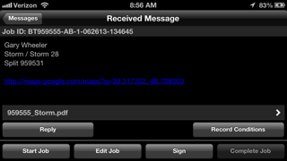 Screenshot #2 pour Agvance Job Manager