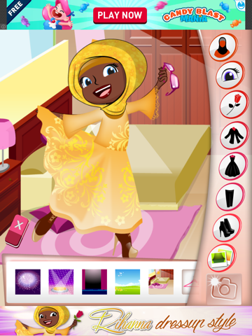 Screenshot #6 pour Dress up Style for Rihanna