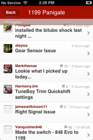 Ducati.org Forum screenshot 4