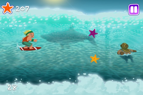 Surfing Safari - Multiplayer iPhone/iPad Racing Edition screenshot 4