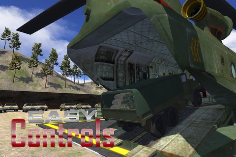 Army Helicopter Cargo Relief – Frontline Apache Carrier Flight Simulator Game screenshot 2