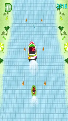 Game screenshot Doodle Speed Boat Stunt Race - Free Jet Ski Racing Game mod apk