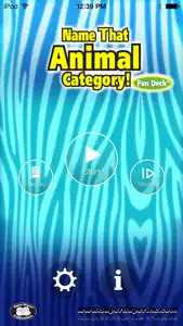 Name That Animal Category Fun Deck screenshot #1 for iPhone