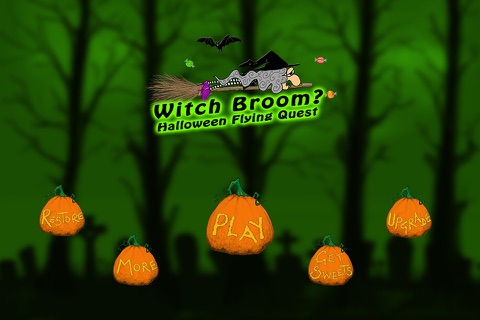 Witch Broom? Halloween Flying Quest screenshot 2