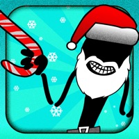 A Stickman Santa Stampede Christmas Reindeer Run Free Games for the Holidays