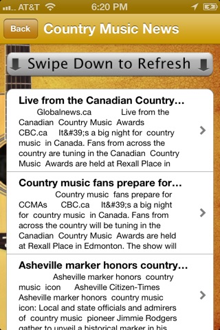 Country Music Trivia Quiz & News screenshot 4