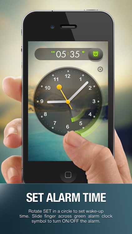 Alarm Clock Wake Up Time with musical sleep timer & local weather info