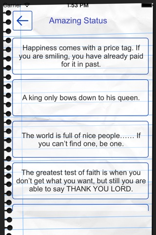 Status & Quotes Pro screenshot 2